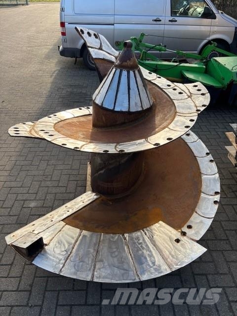  Set Peecon mengvijzels met RVS slijtplaten voor bo Feed mixer