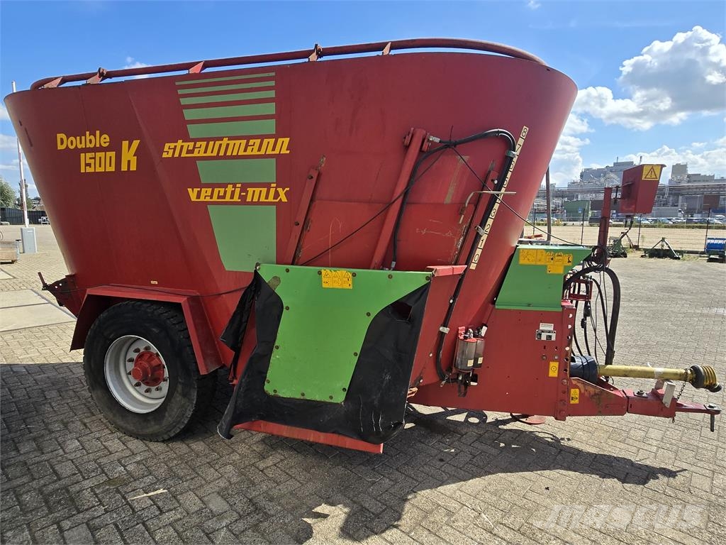Strautmann Verti-mix 1500K double voermengwagen 混合餵料機