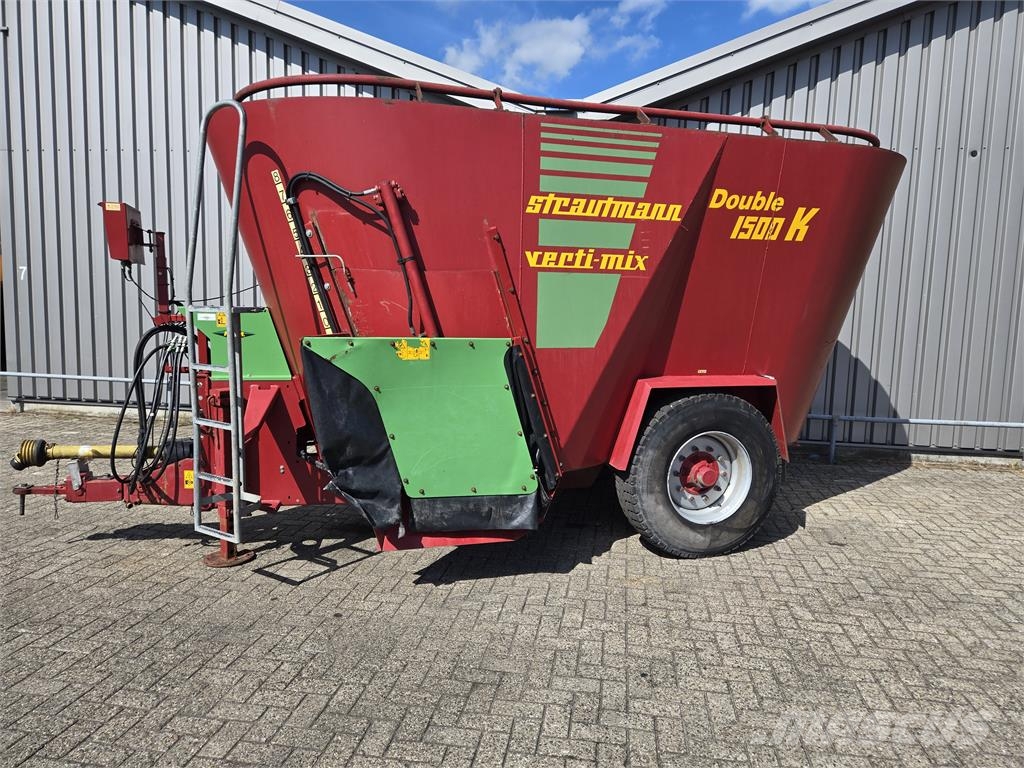 Strautmann Verti-mix 1500K double voermengwagen 混合餵料機