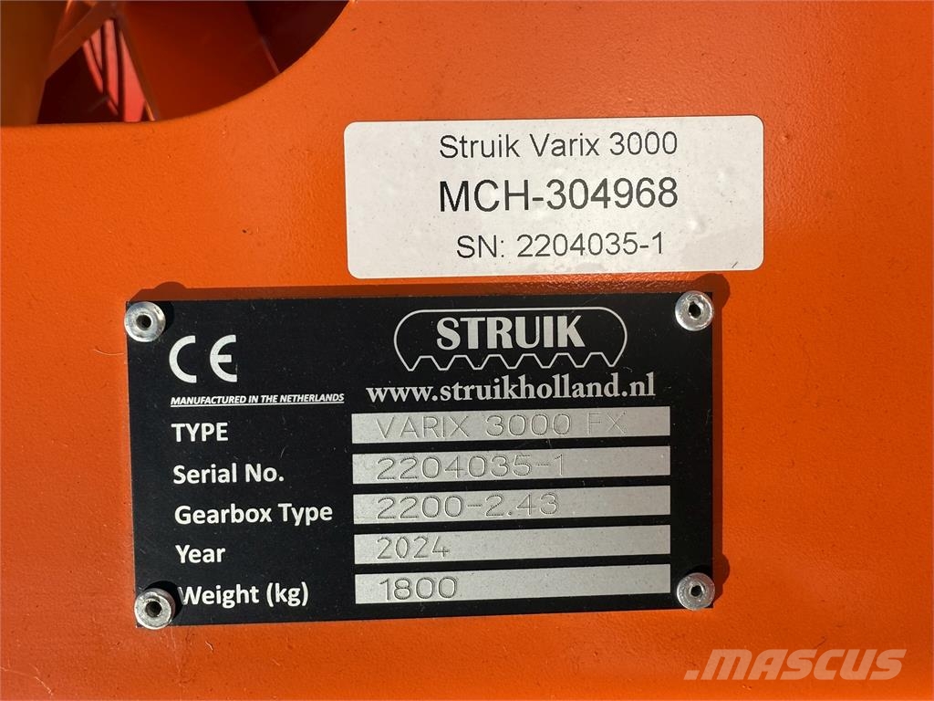 Struik varix 3000 FX Motoreggen / Rototiller