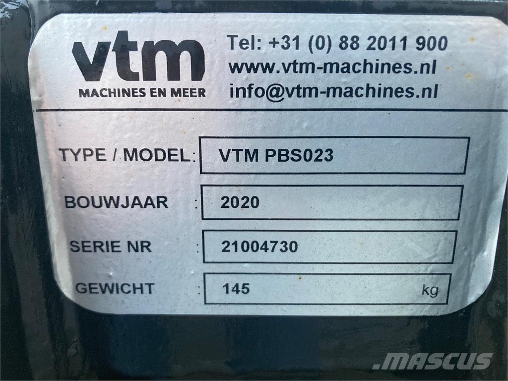 VTM Puinbak met klem Ostala oprema za utovarivanje i kopanje