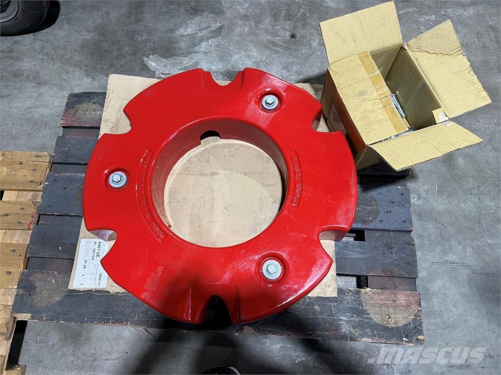  Wielgewicht 300KG + bouten zonder hartplaat Armmaaier