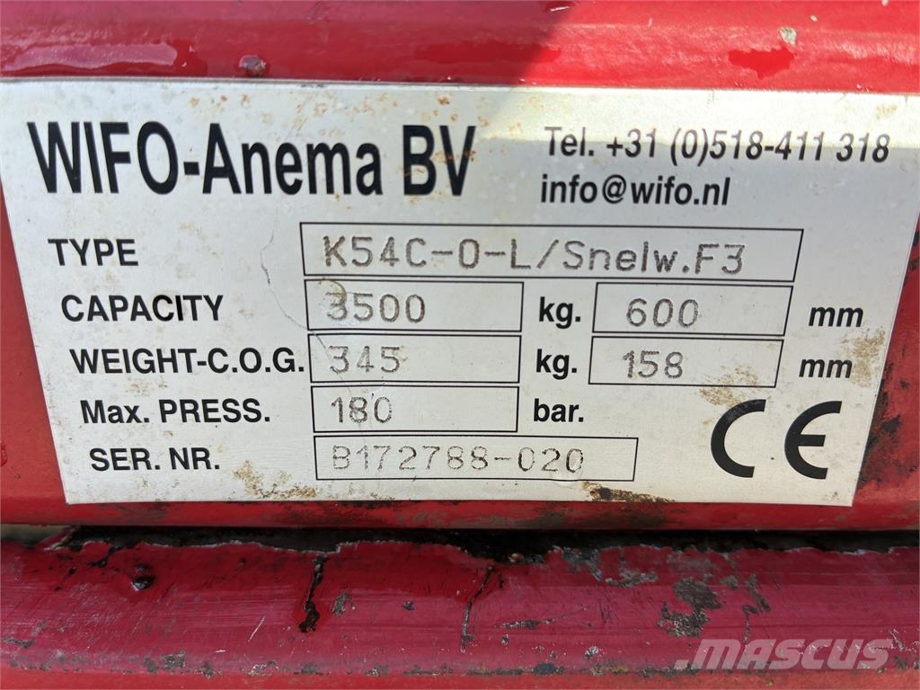 Wifo Kistenkantelaar Fem 3 K54c Autres équipements de chargement et de levage