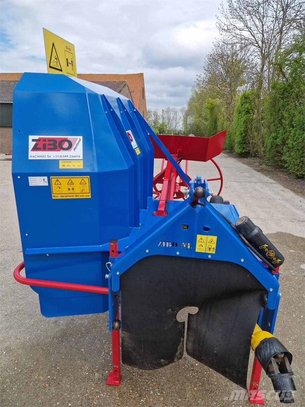 Zibo greppelfrees met drainage unit Grades mecânicas e moto-cultivadores