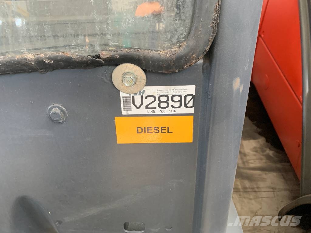 Linde H35D /393/ V-2890 OB Dizelski viličarji
