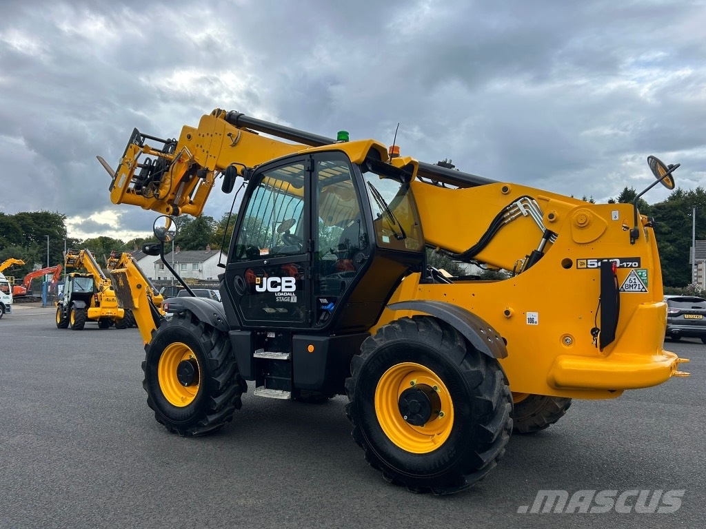 JCB 540-170 81kW 108BHP / 2 Yr warranty / AC Teleskopiniai krautuvai