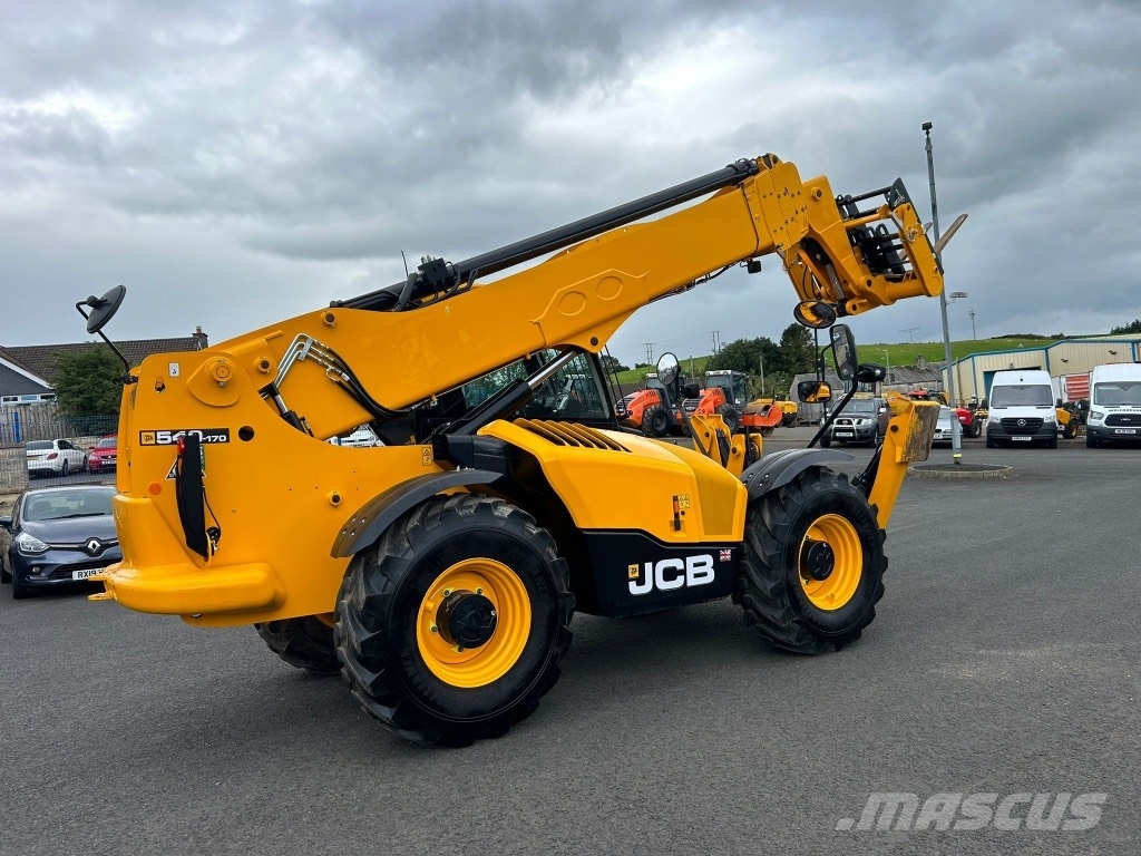 JCB 540-170 81kW 108BHP / 2 Yr warranty / AC Teleskopiniai krautuvai