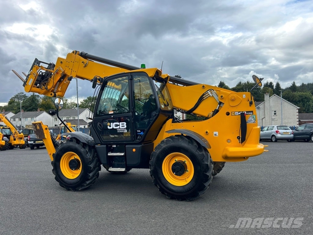JCB 540-170 81kW 108BHP / 2 Yr warranty / AC Teleskopiniai krautuvai