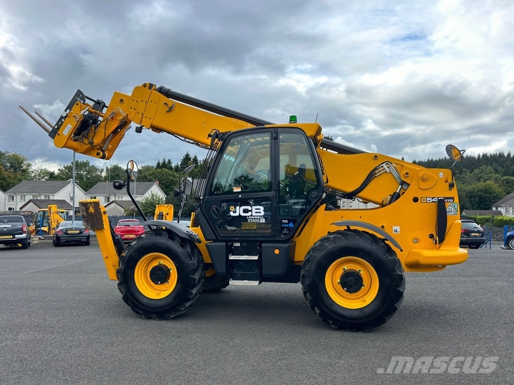 JCB 540-170 81kW 108BHP / 2 Yr warranty / AC Teleskopiniai krautuvai