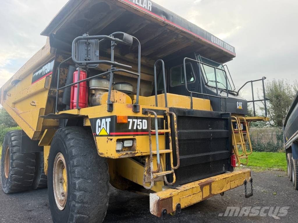 CAT 775 D Pevné dempry