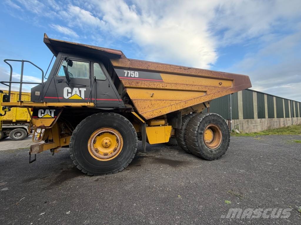 CAT 775 D Pevné dempry