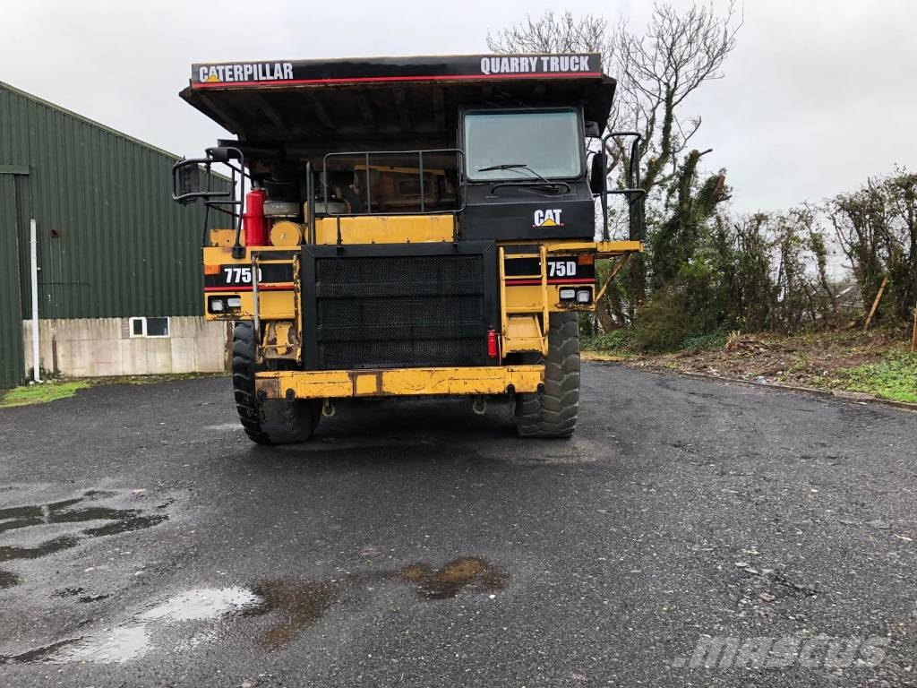 CAT 775 D Pevné dempry
