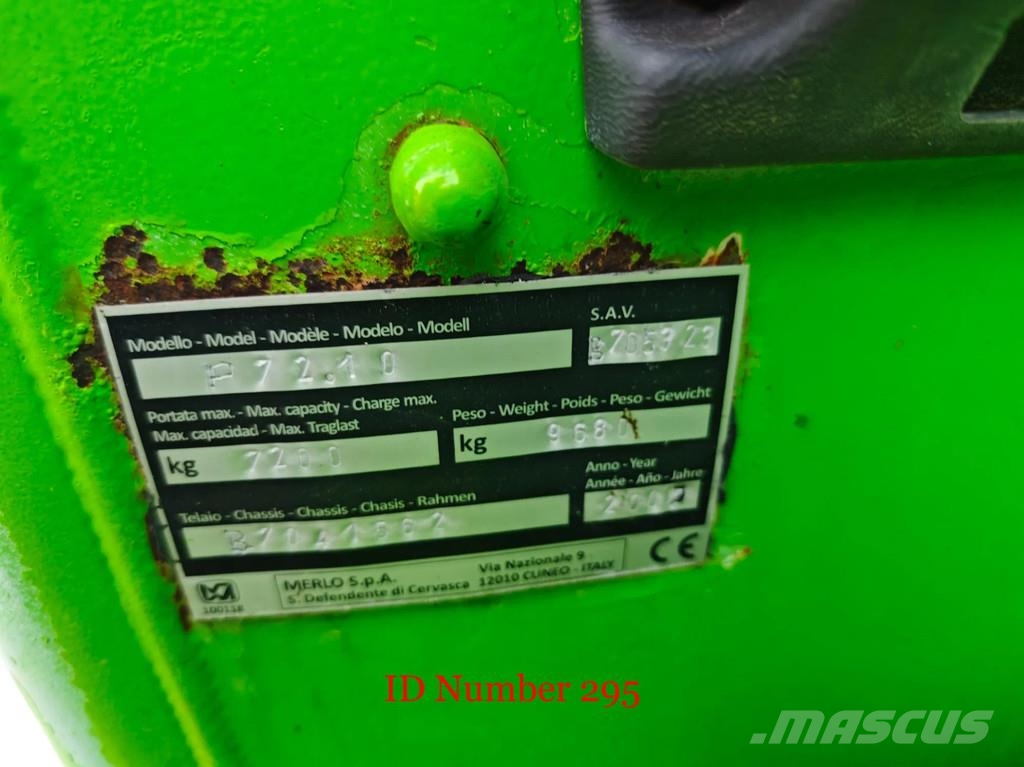 Merlo P72.10 Panoramic 텔러 핸들러