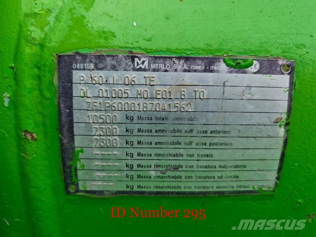 Merlo P72.10 Panoramic 텔러 핸들러