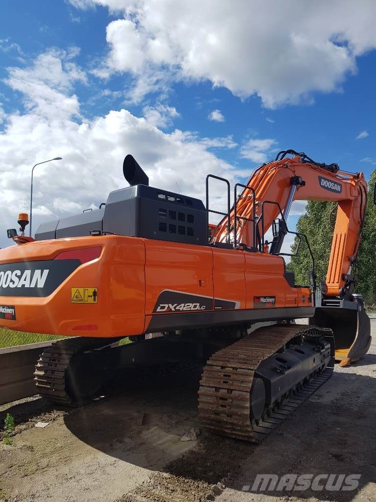Doosan DX 420 LC -5 , Uthyres Excavadoras sobre orugas