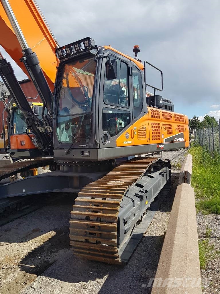 Doosan DX 420 LC -5 , Uthyres Excavadoras sobre orugas