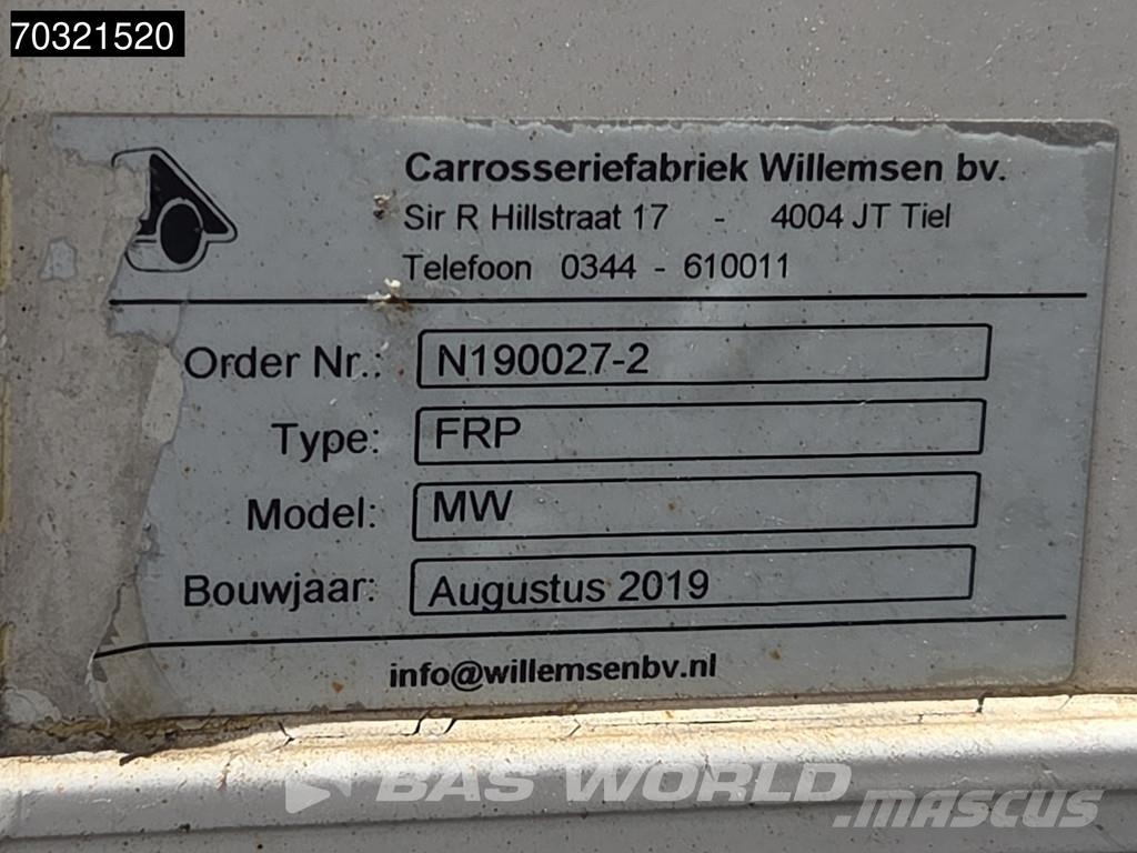 Iveco Eurocargo 120E210 Eurocargo 4X2 12t Cambio Automát شاحنات ذات هيكل صندوقي