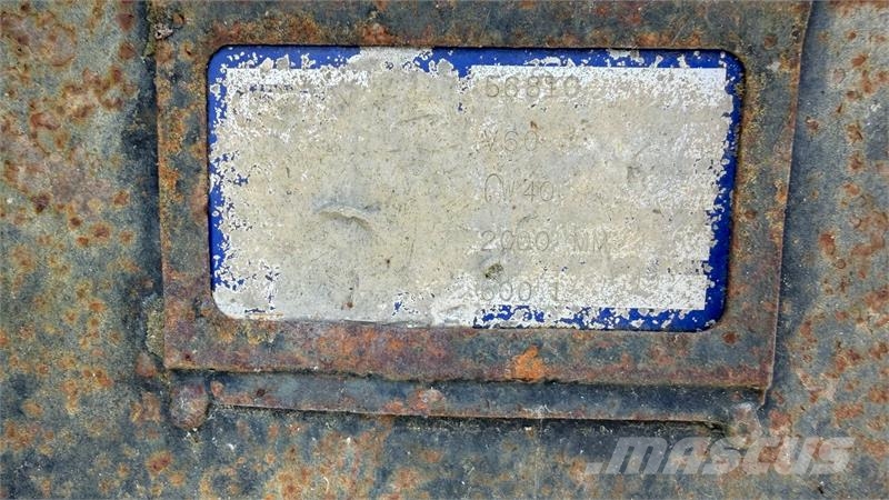 Beco 200 cm Kip-planer skovl Kraftig Beco hydraulisk Ki Buckets