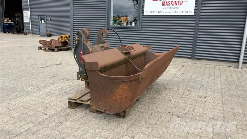 Beco 200 cm Kip-planer skovl Kraftig Beco hydraulisk Ki Buckets
