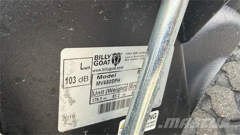  Billy-Goat MV650SPH Løvsuger - Professionel stand  معدات العناية بالأرض - غير ذلك