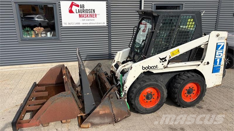 Bobcat 75-1 Kompakt og robust Bobcat 751 minilæsser til s Minilæsser - knækstyret