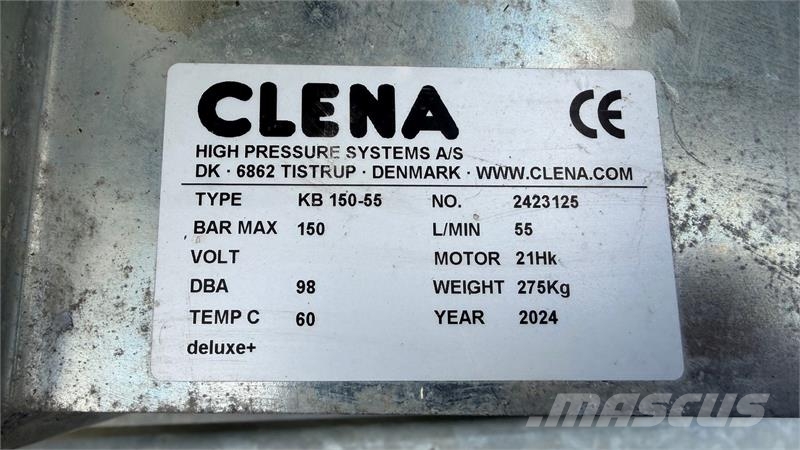 Clena KB 150-55 Kloakspuler med fjernbetjening - Årgang Industrijske mašine za pranje pod visokim pritiskom