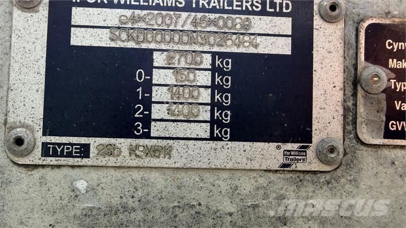 Ifor Williams HBX 511 Premium Ifor Williams HBX511 hestetrailer Overige aanhangers