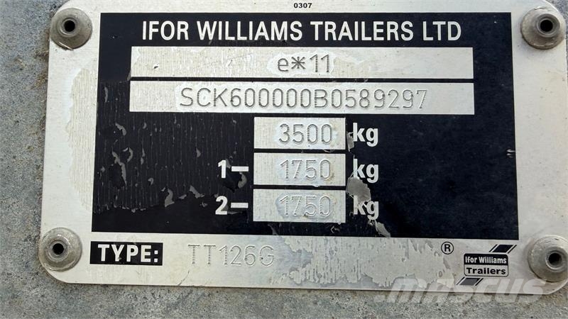 Ifor Williams TT 126G Ifor Williams TT 126G tiptrailer (Årgang 2 Λοιπές ρυμούλκες