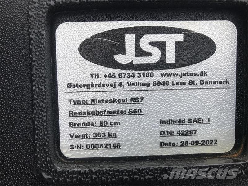 JST rs7 80cm risteskovl s60 Cucharones