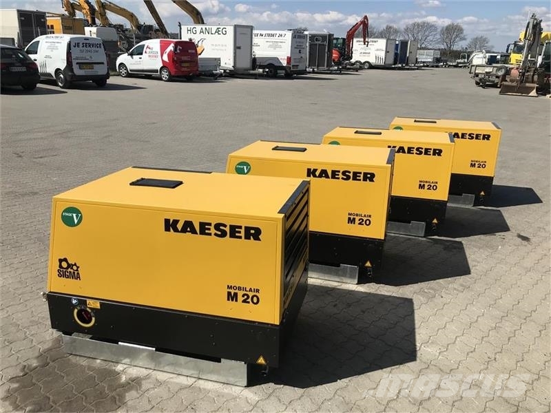 Kaeser M 20 og andre Kompresori