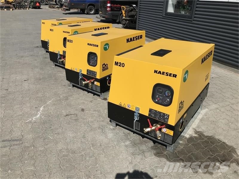 Kaeser M 20 og andre Kompresori