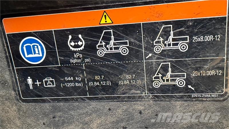 Kawasaki Mule Pro-MX Kompakt kraftværk med servostyring (År UTV-a