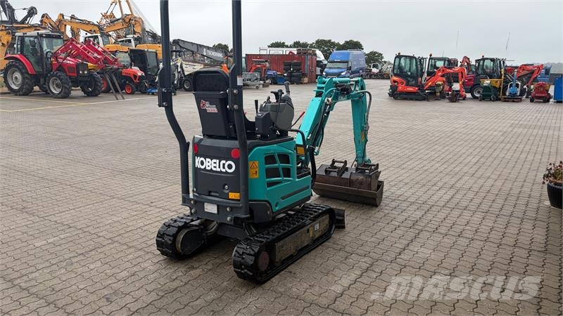 Kobelco SK10SR-2E Tiltman Halvautomatisk med 3 skovle Miniexcavadoras