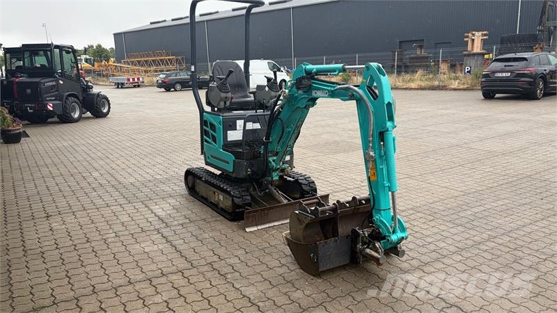 Kobelco SK10SR-2E Tiltman Halvautomatisk med 3 skovle Miniexcavadoras