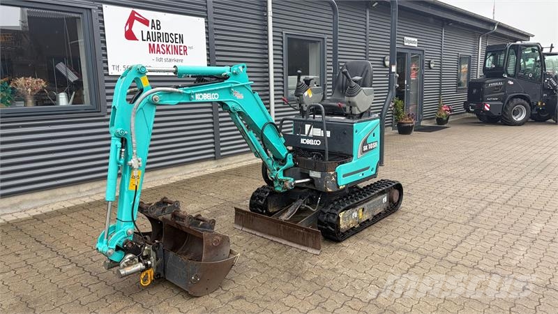 Kobelco SK10SR-2E Tiltman Halvautomatisk med 3 skovle Miniexcavadoras
