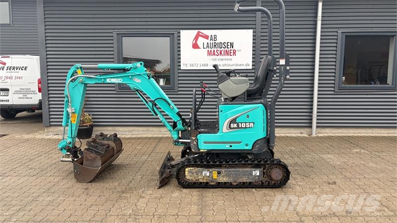 Kobelco SK10SR-2E Tiltman Halvautomatisk med 3 skovle Miniexcavadoras