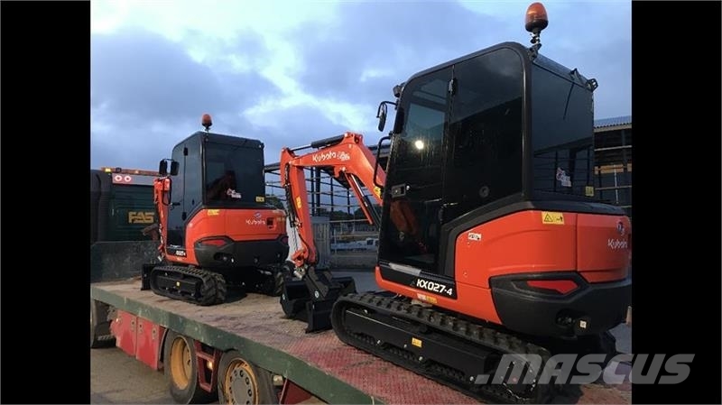 Kubota kx027-4 alt udstyr حفارات صغيرة أقل من 7 طن (حفارات صغيرة)