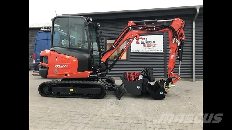 Kubota kx027-4 alt udstyr حفارات صغيرة أقل من 7 طن (حفارات صغيرة)