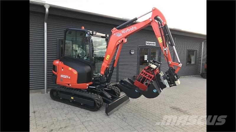 Kubota kx027-4 alt udstyr حفارات صغيرة أقل من 7 طن (حفارات صغيرة)
