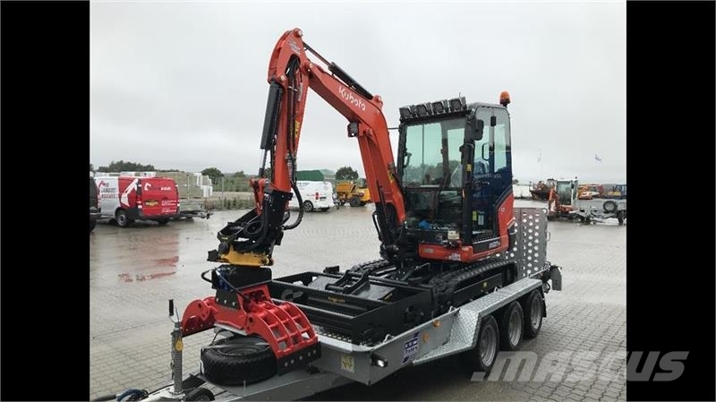 Kubota kx027-4 alt udstyr حفارات صغيرة أقل من 7 طن (حفارات صغيرة)
