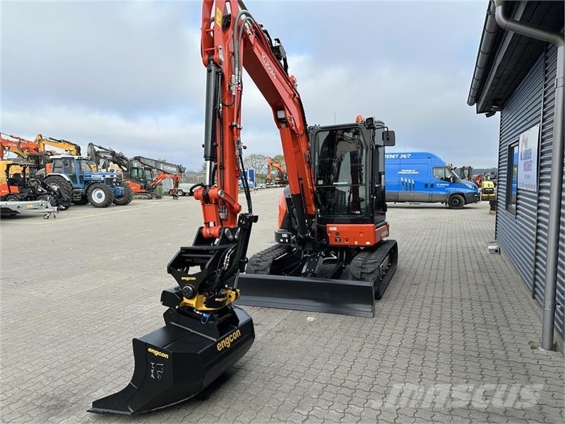 Kubota KX060-5 Med aftageligt Engcon Tiltrotator Гусеничные экскаваторы