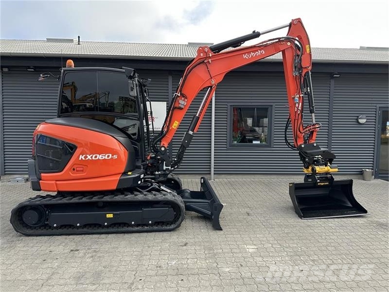 Kubota KX060-5 Med aftageligt Engcon Tiltrotator Гусеничные экскаваторы