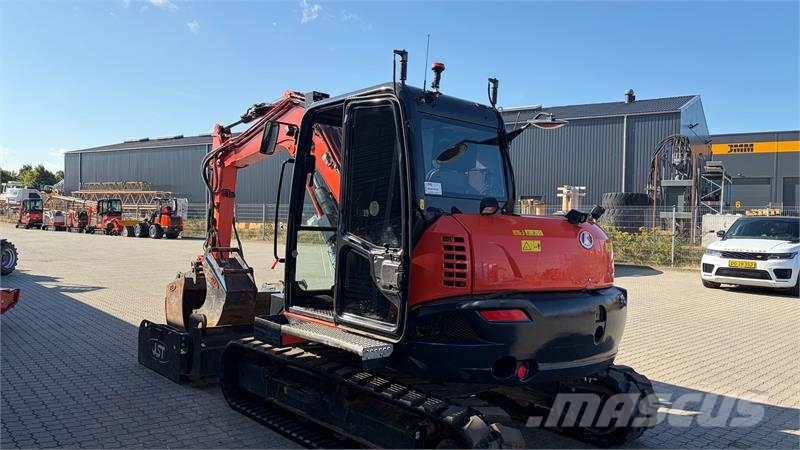 Kubota KX080-4α2 NYE BÆLTER / Engcon DC2 /Unicontrol 3D/ Rupsgraafmachines
