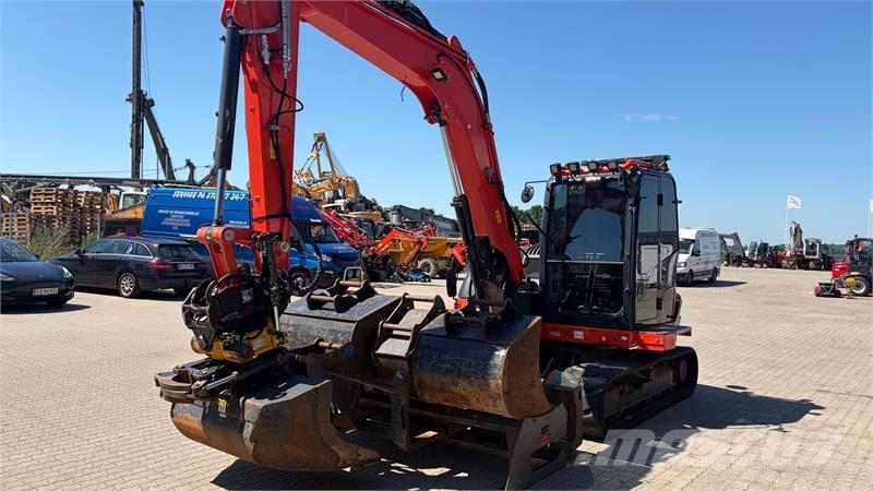Kubota KX085-5 Engcon DC2-styring - Engcon MIG-joysticks  Vikšriniai ekskavatoriai