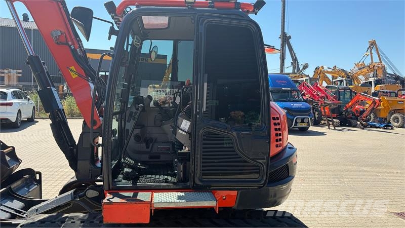 Kubota KX085-5 Engcon DC2-styring - Engcon MIG-joysticks  Vikšriniai ekskavatoriai