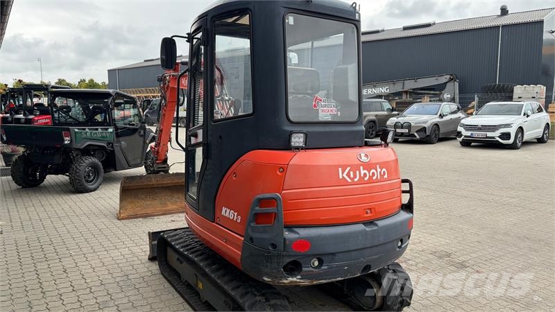 Kubota kx61-3 Yderst velholdt Kubota KX61-3 minigraver ti Mini bageri < 7t