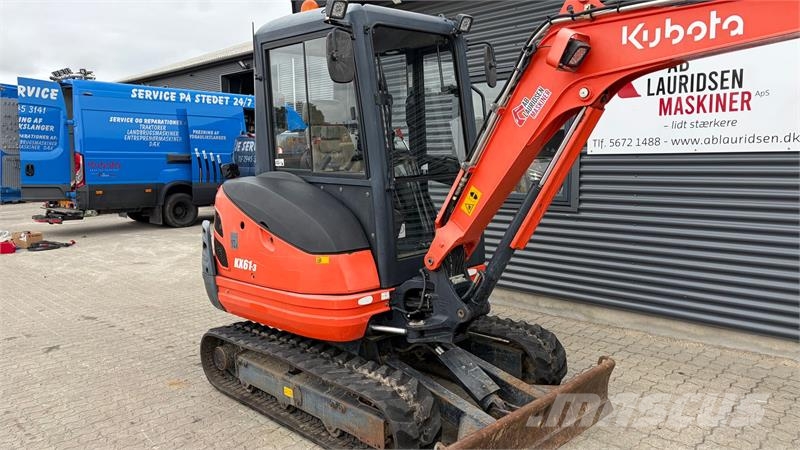 Kubota kx61-3 Yderst velholdt Kubota KX61-3 minigraver ti Mini bageri < 7t