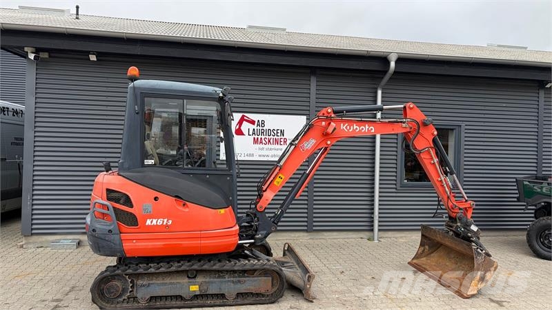 Kubota kx61-3 Yderst velholdt Kubota KX61-3 minigraver ti Mini bageri < 7t