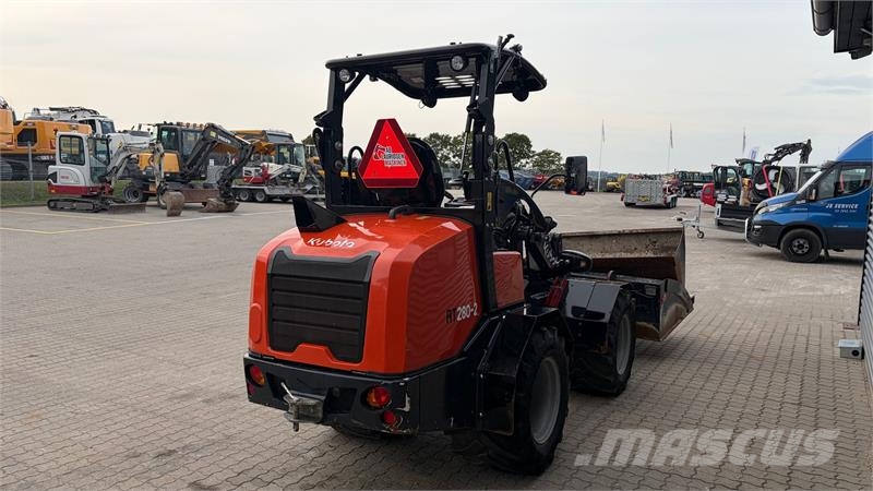 Kubota RT280-2 skovl, planerskovl, pallegafler Minilæsser - knækstyret