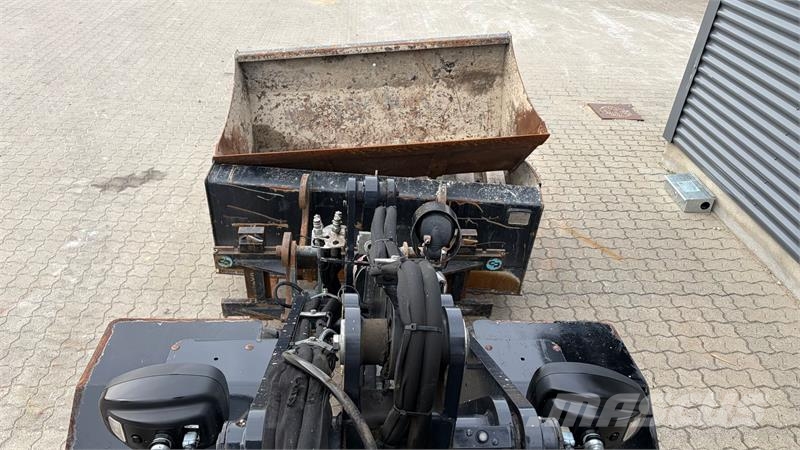 Kubota RT280-2 skovl, planerskovl, pallegafler Minilæsser - knækstyret